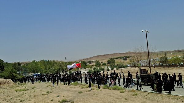 سوگواری روز عاشورا در شهر کهک قم