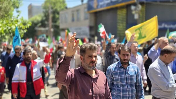 راهپیمایی جمعه خشم در دیار آریو برزن
