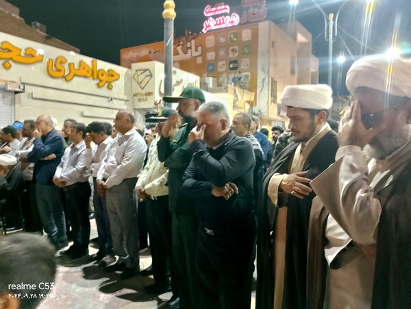 تجمع مردم رودان در محکومیت ترور شهید سیدحسن نصرالله