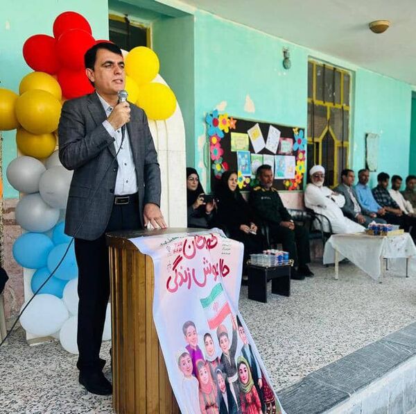 طنین «زنگ دوستی» در مدارس جاسک