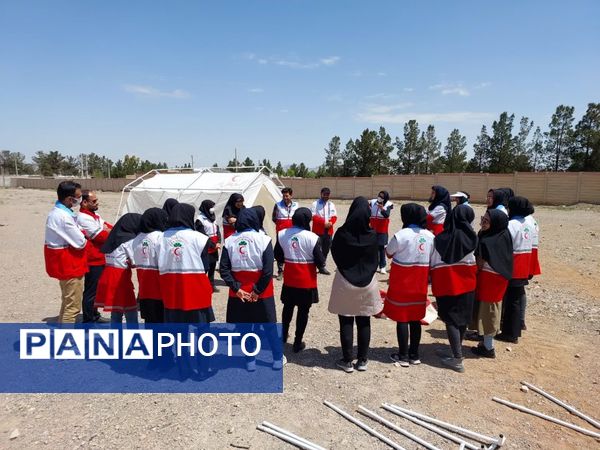 طرح همسان‌سازی آموزش مربیان دادرس شعب جمعیت هلال احمر استان در مرکز آموزش‌های تخصصی اصفهان