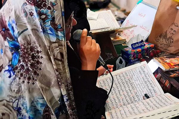 مراسم معنوی اعتکاف در مسجد سیدالشهدا شهرستان باشت