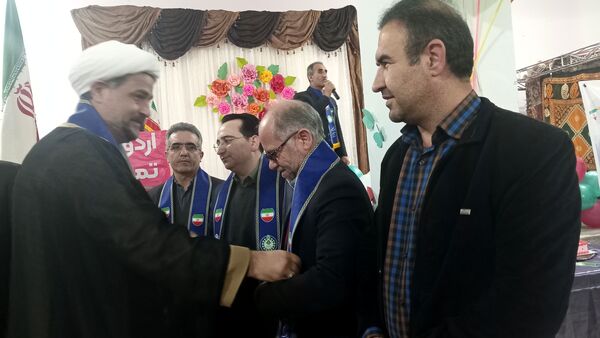 افتتاحیه اردوی تمشک در شهرستان راز و جرگلان