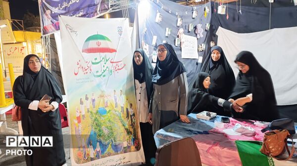 حضور فعال سفیران و مراقبین سلامت رودان در برنامه‌های هفته سلامت
