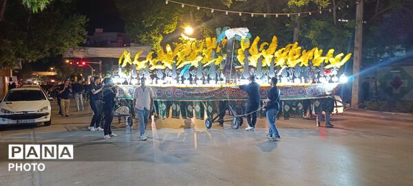 بجنورد یکپارچه در سوگ حسین(ع)