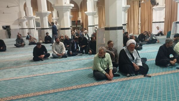 برگزاری مراسم چهلم شهدای جنگ ۱۲ روزه در شهرستان خلیل آباد