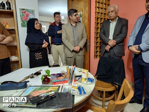 ورکشاپ هنری" نقش آفرین باش" کانون فرهنگی تربیتی ۱۵ خرداد ناحیه سه مشهد