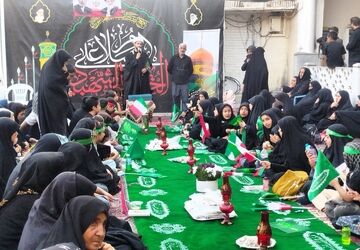 سه ساله های حسینی در امامزادگان دو خاتون