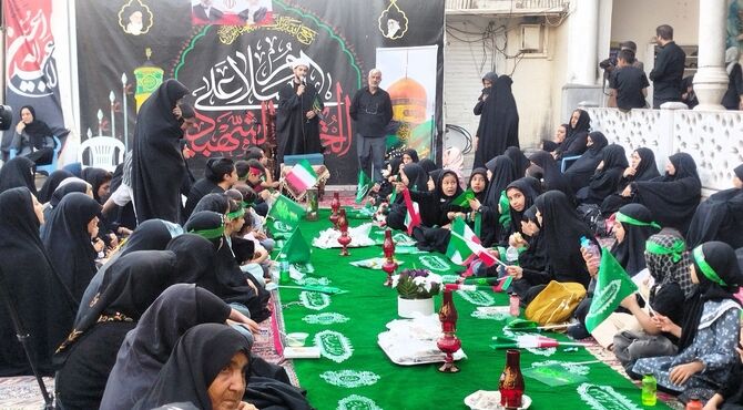 سه ساله های حسینی در امامزادگان دو خاتون