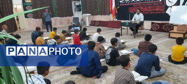 جلسه قرآنی و آموزش تخصصی قرائت قرآن کریم شهدای فدافن