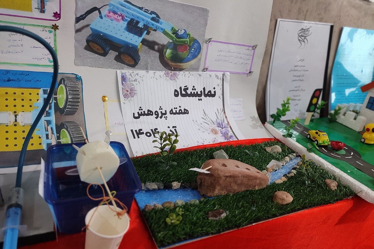 هفته پژوهش در مدرسه شهید معظم شهرستان قدس