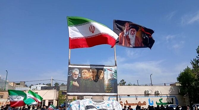 حماسه جان فدا درراه اقتدار ایران امام رضایی در کوهدشت 