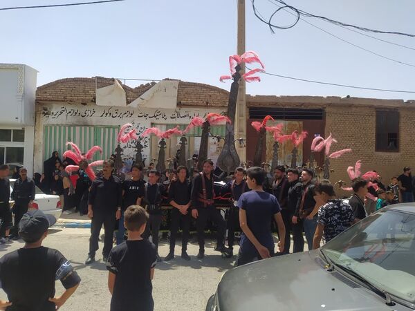عزاداری روز عاشورا در کاشمر 