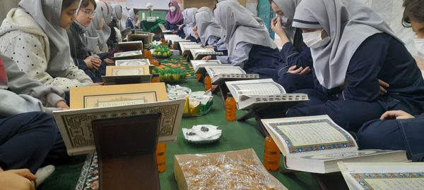 محفل قرآنی دبستان میثاق ناحیه سه