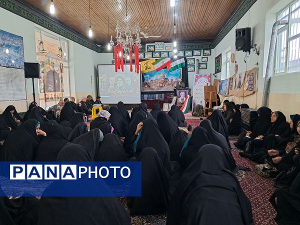 مراسم سالگرد شهادت سردار حاج قاسم سلیمانی در قائمشهر