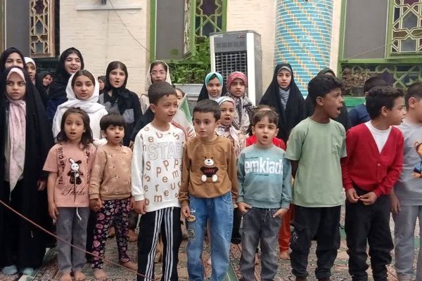 جشن الفبای مقاومت  در روستای علی آباد پیشکوه