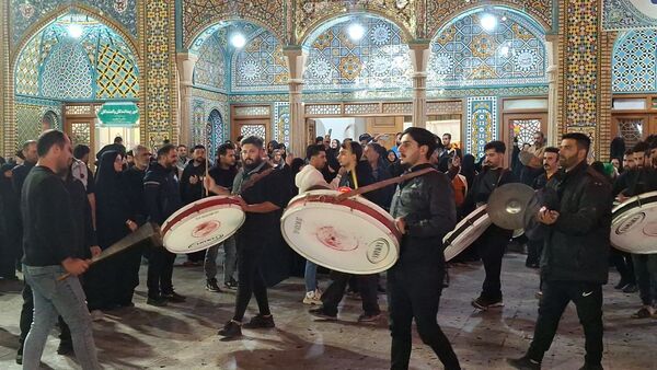 شام غریبان حضرت فاطمه زهرا(س) در حرم حضرت معصومه (س)