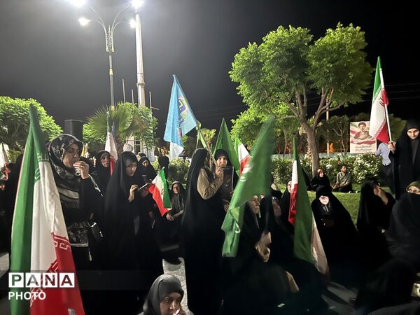 نود و چهارمین شب راهپیمایی و تجمع مردمی در ساوجبلاغ 
