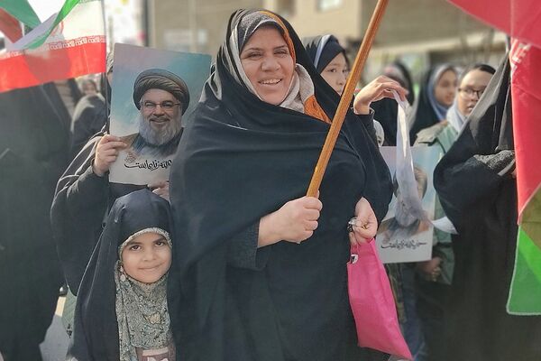 راهپیمایی ۲۲بهمن در کهریزک و باقرشهر
