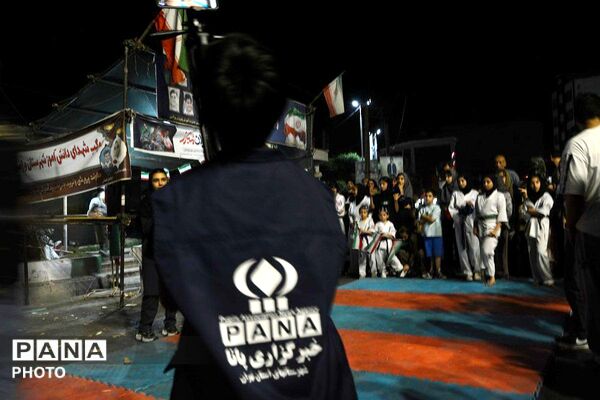 حضور پرشور دانش‌آموزان و فرهنگیان ورامین در موکب شهدای دانش‌آموز و فرهنگی