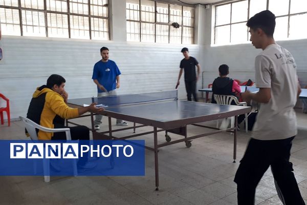 مسابقات قهرمانی تنیس روی میز منطقه کهریزک 