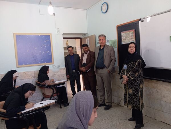 برگزاری آزمون میان پایه نمونه در کاشمر