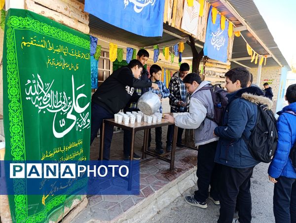 موکب مدرسه قفلی در مشهد