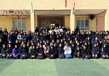 برگزاری اردوی جهادی در دبیرستان شهید خسروی زارچ