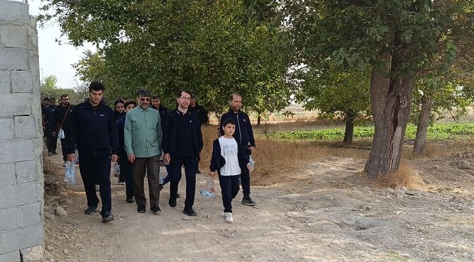 پیاده روی خانوادگی کارکنان بانک سپه