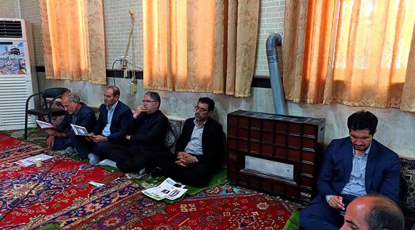 مراسم بزرگداشت شهدای خدمت در ملکان 