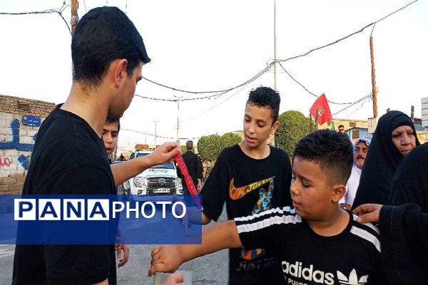 خروش کاروان پیاده‌روی یکصدهزار نفری «مشایه اهواز» 