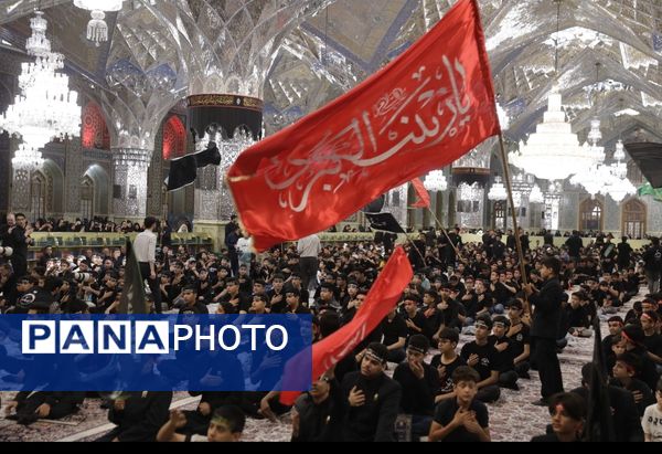 مراسم احلی من العسل در جوار حرم مطهر امام هشتم شیعیان(ع)