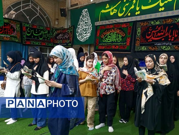 مراسم پخت نذری توسط دانش‌آموزان شیرازی به همت مجموعه تربیت علوی خواهران