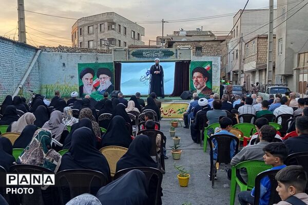 آیین «آبروی محله» در تکریم شهیدان جنگ رمضان