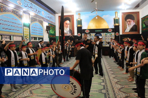 سوگواره احلی من العسل در گلوگاه 