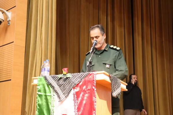 مراسم چهلم شهدای اقتدار در کوهدشت با حضور فرمانده سپاه حضرت ابوالفضل لرستان