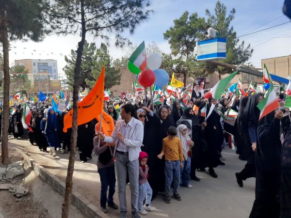 راهپیمایی پیروزی انقلاب اسلامی در کرمان