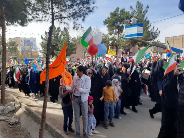 راهپیمایی پیروزی انقلاب اسلامی در کرمان