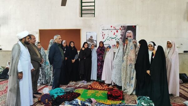 اعتکاف دانش‌آموزی در شهرستان ارسنجان