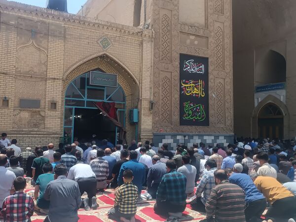 نماز جمعه با حضور پرشور مردم ولایتمدار نیشابور 
