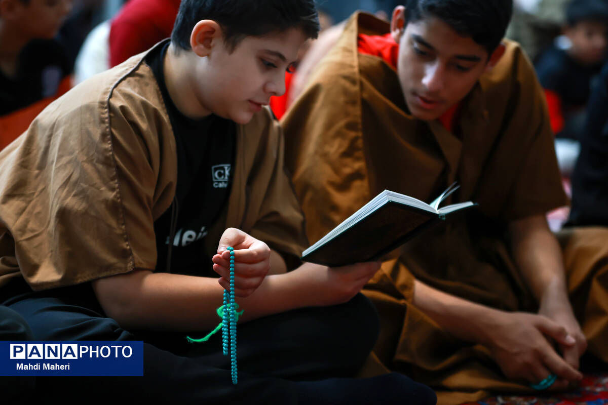 تجلی «عهد» در اعتکاف دانش‌آموزی سمپاد