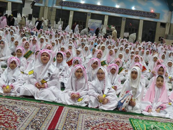 جشن تکلیف و روزه اولی‌ها در مصلی بجنورد