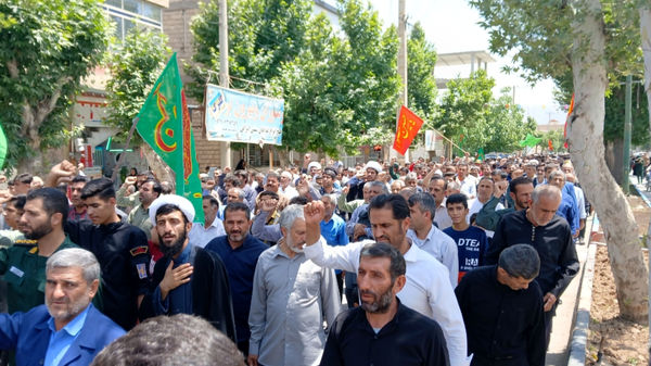 فریاد «مرگ بر اسرائیل» توسط مردم شهید پرور شهرستان لردگان طنین انداز شد