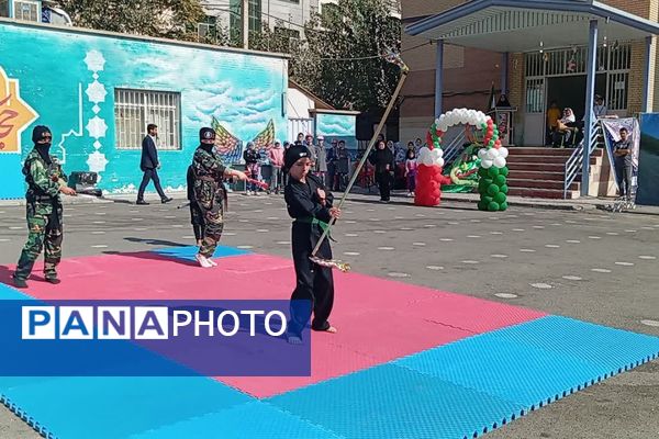 دانش‌آموزان ورزشکار آئین تربیت در المپیاد ورزشی مدرسه خود درخشیدند