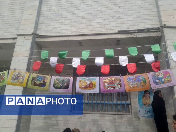 مراسم نیمه شعبان در دبیرستان دخترانه پروین اعتصامی 