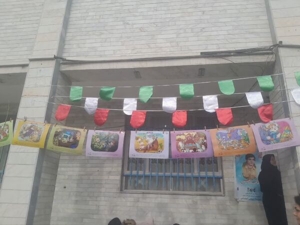 مراسم نیمه شعبان در دبیرستان دخترانه پروین اعتصامی 