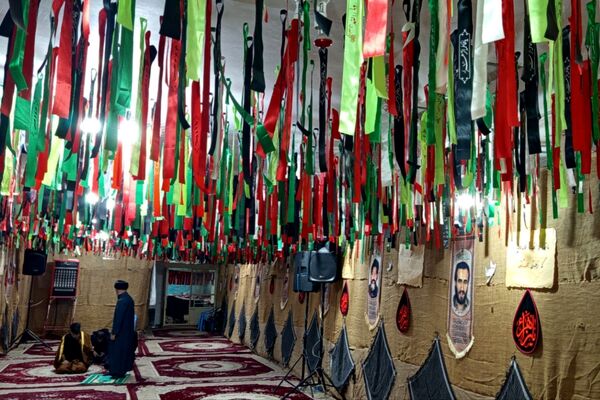 همایش عزاداری فاطمیه در حوزه علمیه شهرستان لردگان
