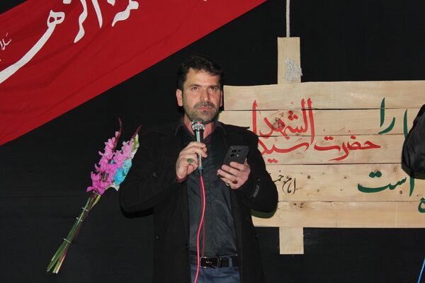 استقبال از شهید خوشنام در گلوگاه 