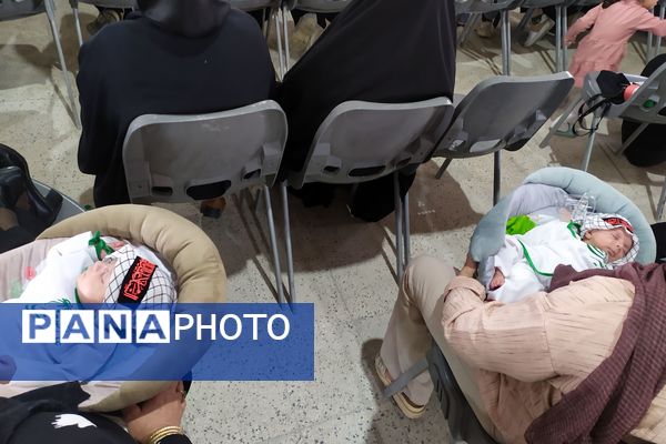 همایش شیرخوارگان حسینی در شهر لپویی