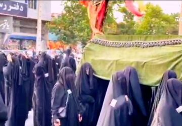 مردم کلاله ارادت خود به اهل‌بیت را نمایان کردند